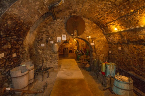 Keller des Weinbaumusuems