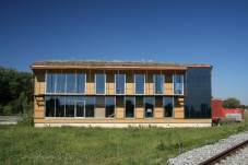 LOPAS Lehm-Passivhaus Bürogebäude