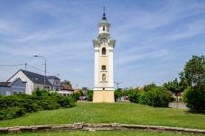 Hohenau Ortskern und Rathaus