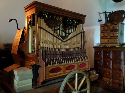 Drehorgeln mit Werkelmann